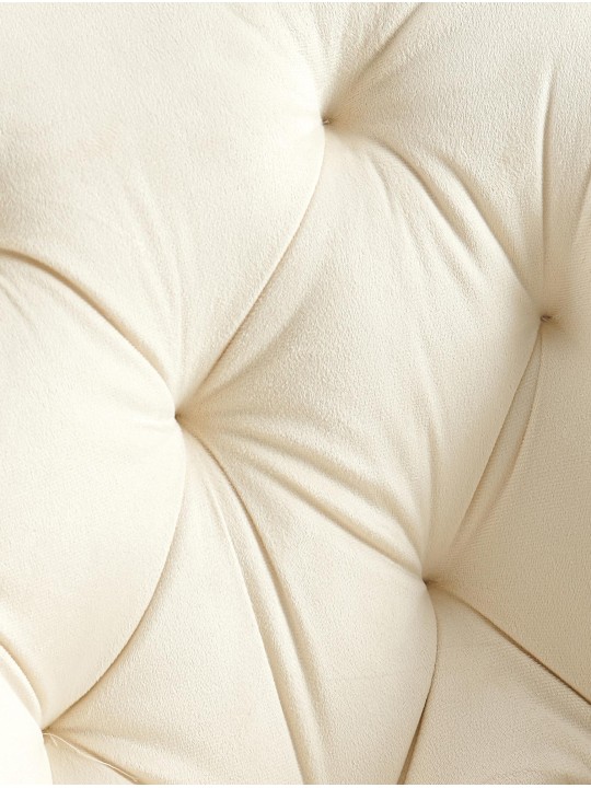 Chaise de salle à manger Antigo velours, crème Chaise de salle à manger Antigo velours, crème