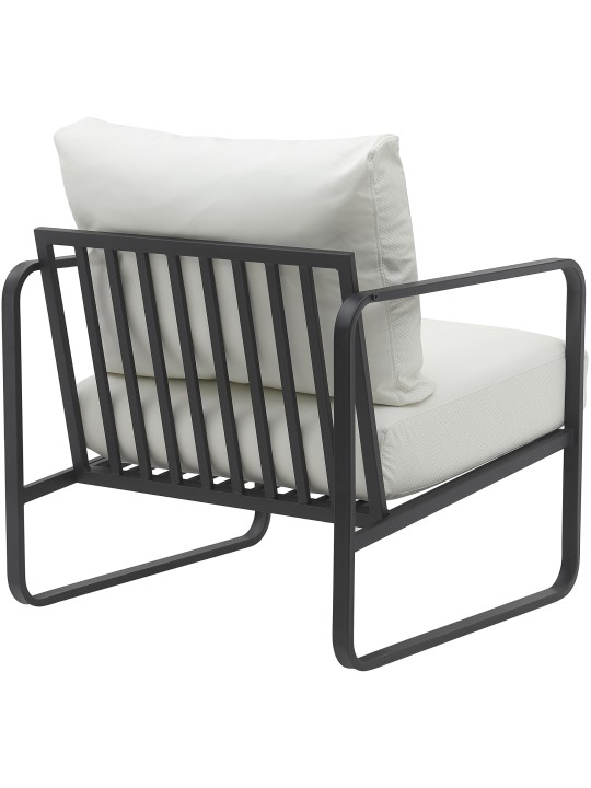 Chaise longue Manea simili cuir, blanc Chaise longue Manea simili cuir, blanc