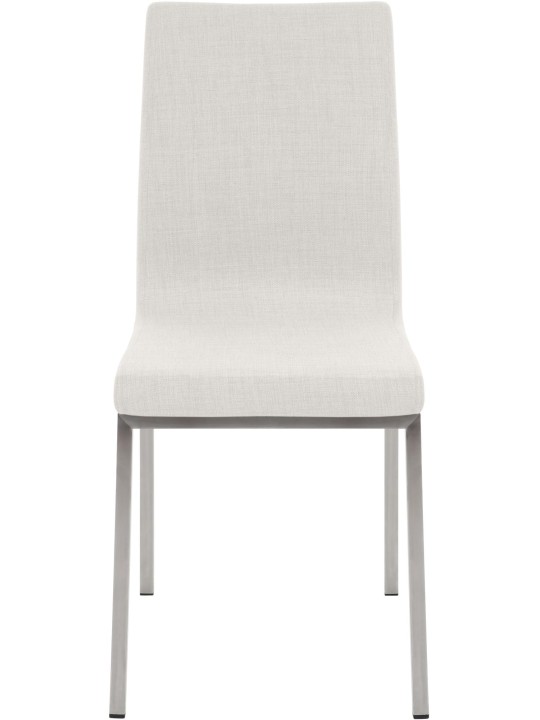 Chaise de salle à manger Colmar FABRIC, blanc