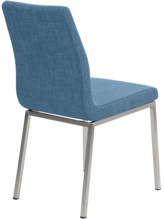 Chaise de salle à manger Colmar FABRIC, bleu