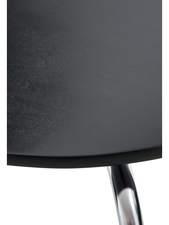 Lot de 2 chaises visiteur Diego, noir