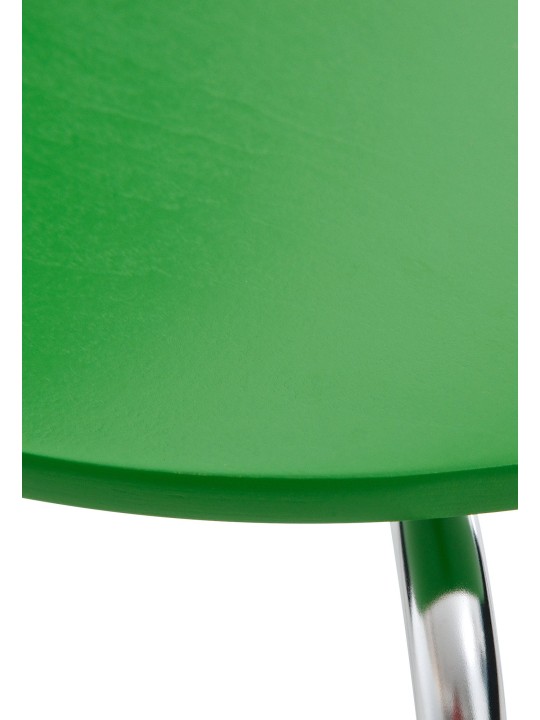 Lot de 2 chaises visiteur Diego, vert