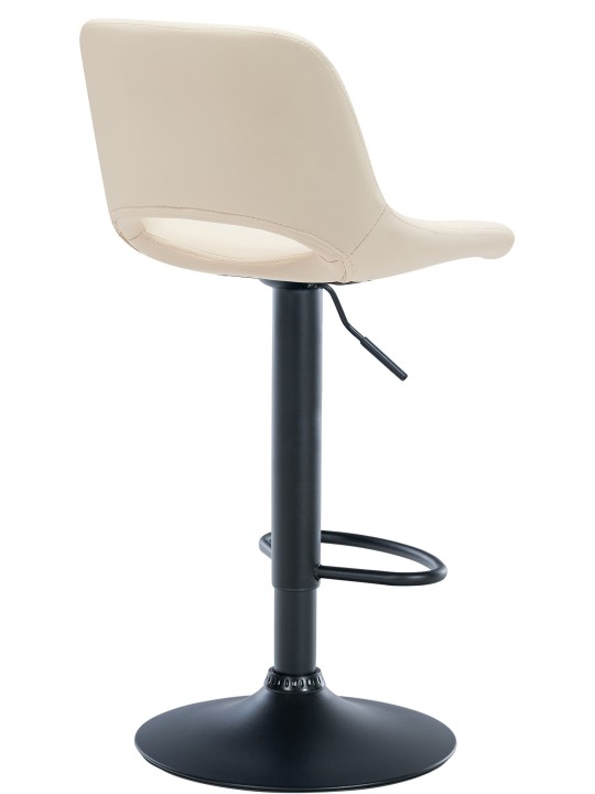 Tabouret de bar Camden simili cuir, crème Tabouret de bar Camden simili cuir, crème