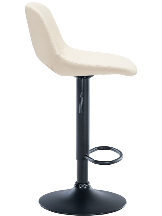 Tabouret de bar Camden simili cuir, crème Tabouret de bar Camden simili cuir, crème