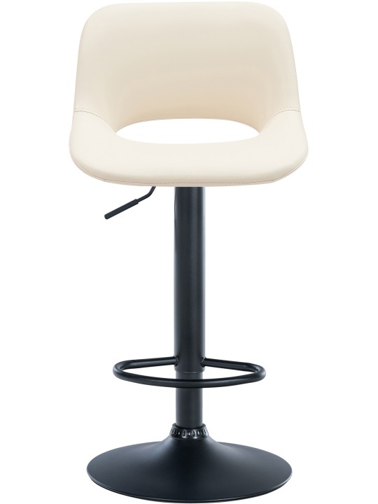 Tabouret de bar Camden simili cuir, crème Tabouret de bar Camden simili cuir, crème