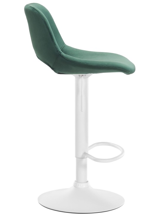 Tabouret de bar Camden velours, vert