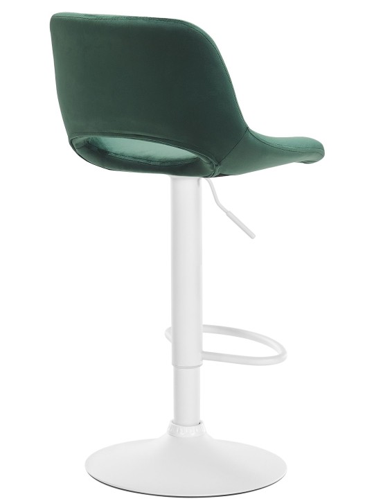 Tabouret de bar Camden velours, vert