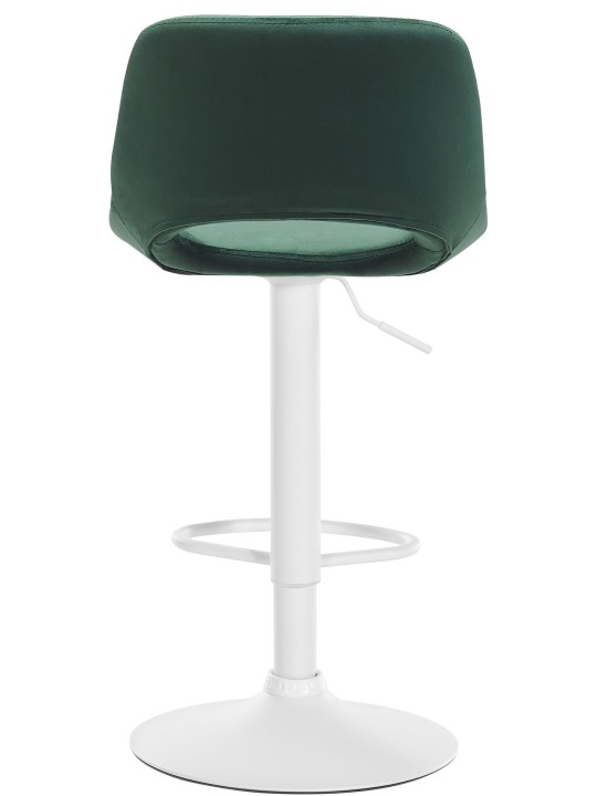 Tabouret de bar Camden velours, vert