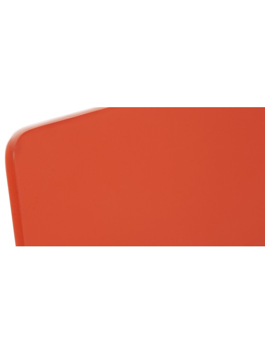 Ensemble de 4 chaises visiteurs Pepe, orange