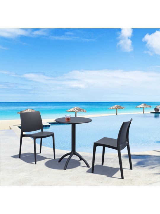 Lot de 2 chaises Maya, olive