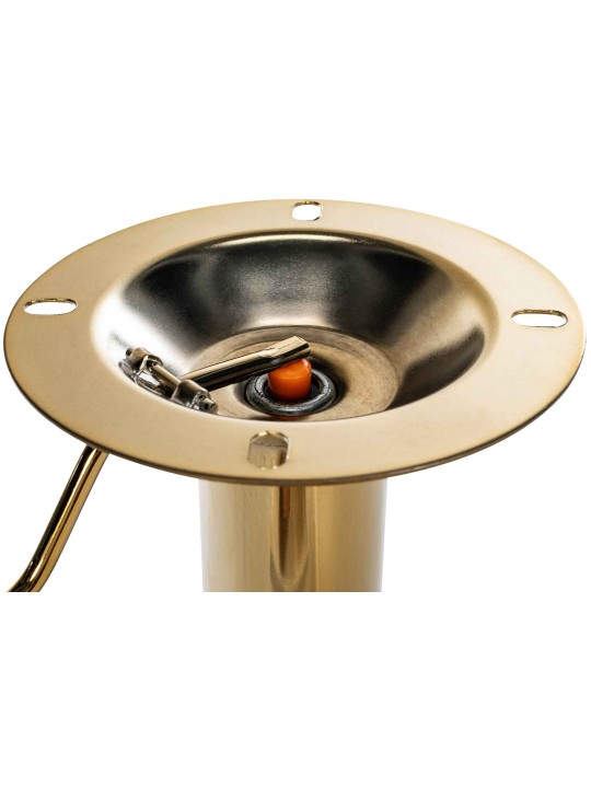 Tabouret de bar Braga Gold Velvet, bleu