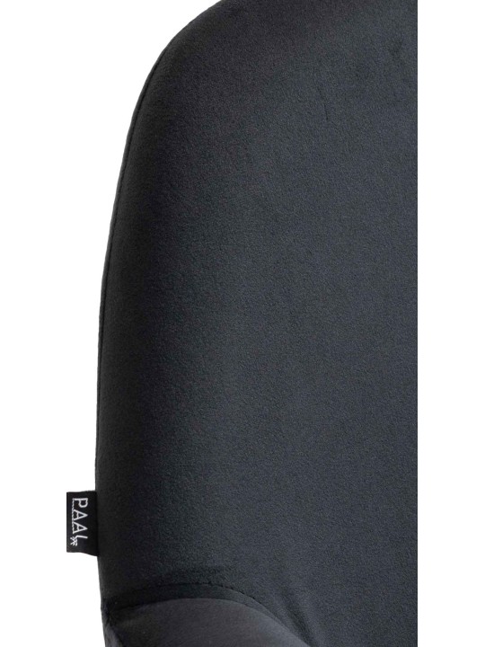 Lot de 2 Tabourets de Bar Braga Velours Doré, noir Lot de 2 Tabourets de Bar Braga Velours Doré, noir