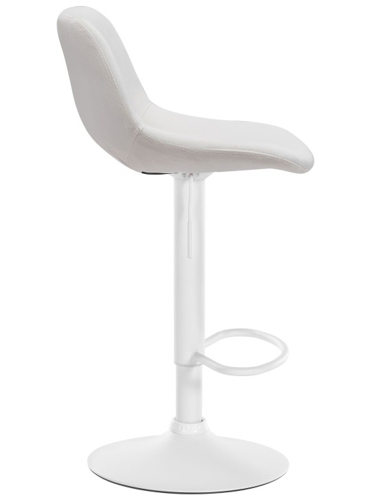 Lot de 2 tabourets de bar Camden velours, crème Lot de 2 tabourets de bar Camden velours, crème