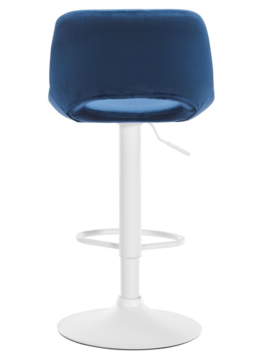 Lot de 2 tabourets de bar Camden velours, bleu Lot de 2 tabourets de bar Camden velours, bleu