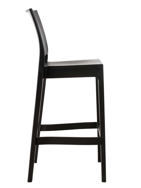 Lot de 4 tabourets de bar Maya, noir Lot de 4 tabourets de bar Maya, noir