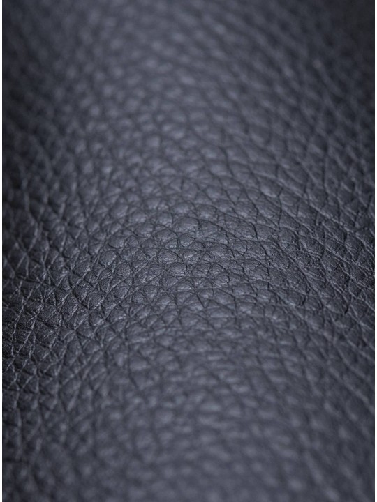 Chaise de salle à manger Foley simili cuir chêne, noir Chaise de salle à manger Foley simili cuir chêne, noir