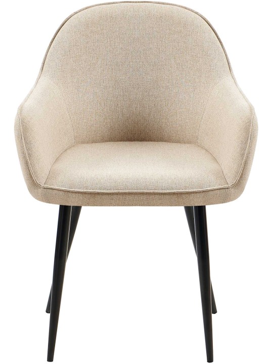 Chaise de salle à manger Boise tissu, taupe Chaise de salle à manger Boise tissu, taupe