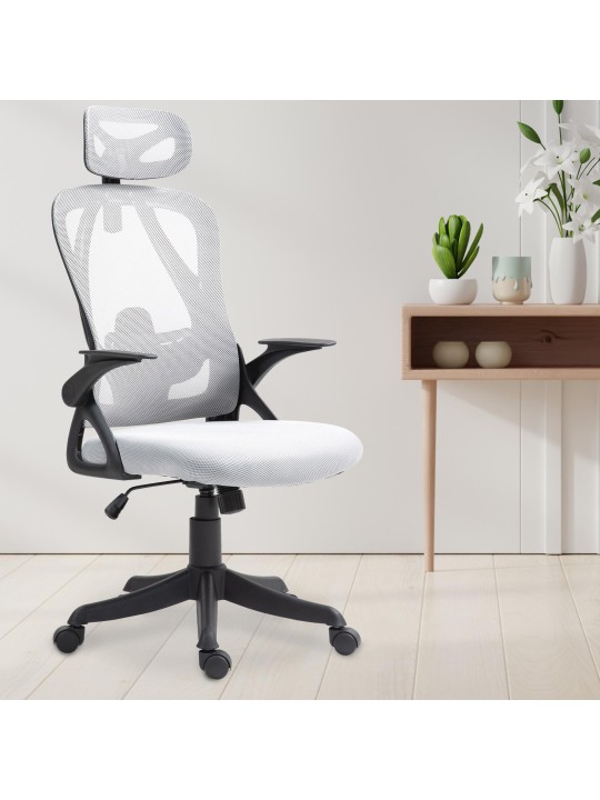 Chaise de bureau Taos, gris