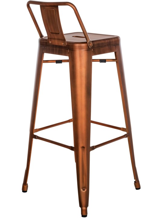 Lot de 2 tabourets de bar Mason, cuivre Lot de 2 tabourets de bar Mason, cuivre