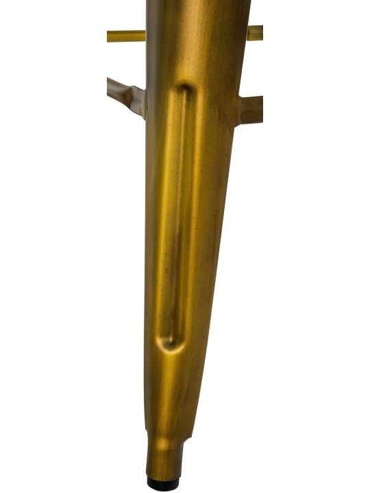 Lot de 4 tabourets de bar Mason, or Lot de 4 tabourets de bar Mason, or