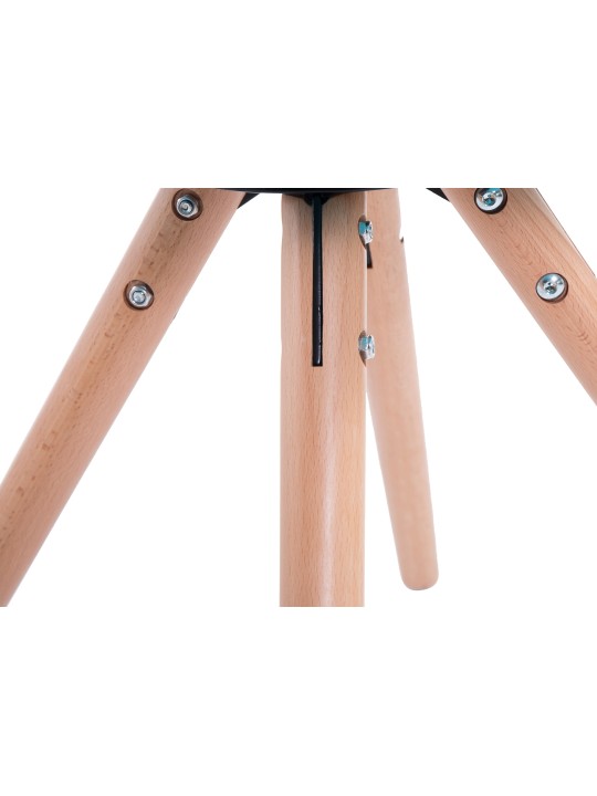 Chaise visiteur Laval Natura ronde, gris Chaise visiteur Laval Natura ronde, gris