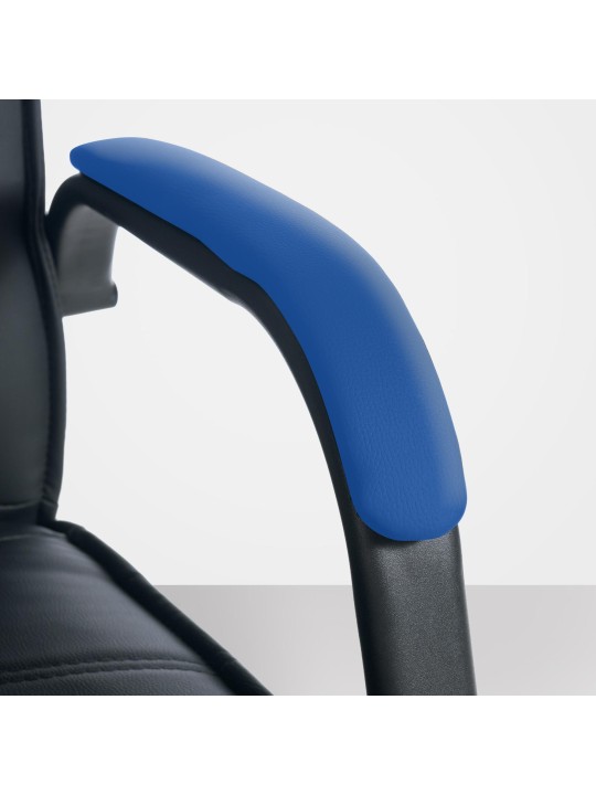 Lot de 2 chaises Attila, noir/noir