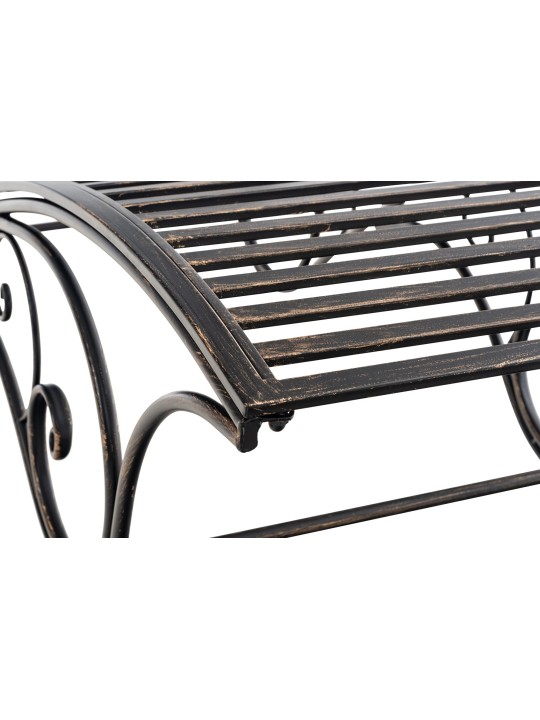 Chaise longue de jardin Amiens, bronze Chaise longue de jardin Amiens, bronze