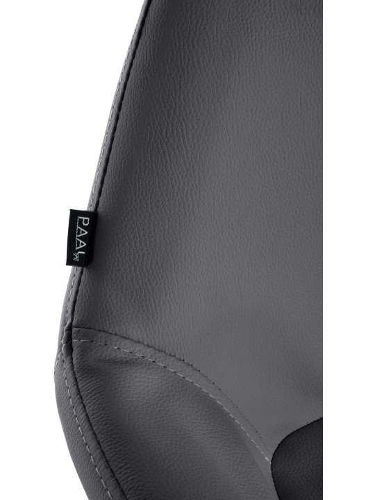 Lot de 2 Tabourets de Bar Braga Doré Simili Cuir, noir Lot de 2 Tabourets de Bar Braga Doré Simili Cuir, noir