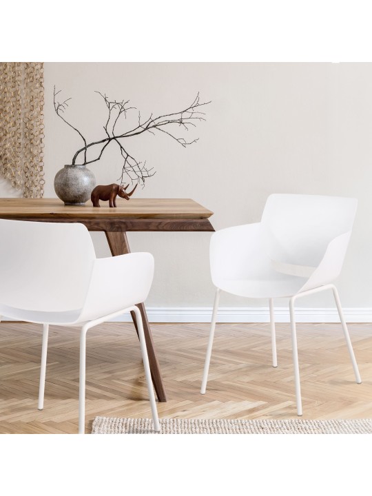 Chaise Alpena, blanc