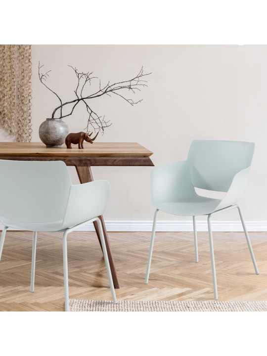 Chaise Alpena, turquoise