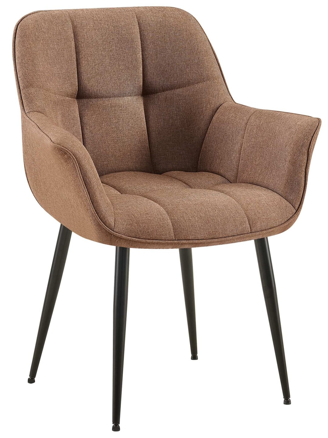 Chaise de salle à manger tissu Roseville, taupe