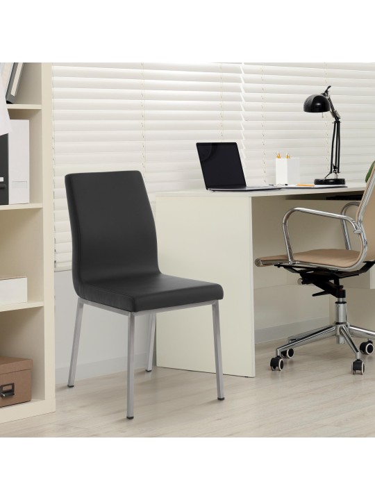 Chaise de salle à manger Colmar, noir Chaise de salle à manger Colmar, noir