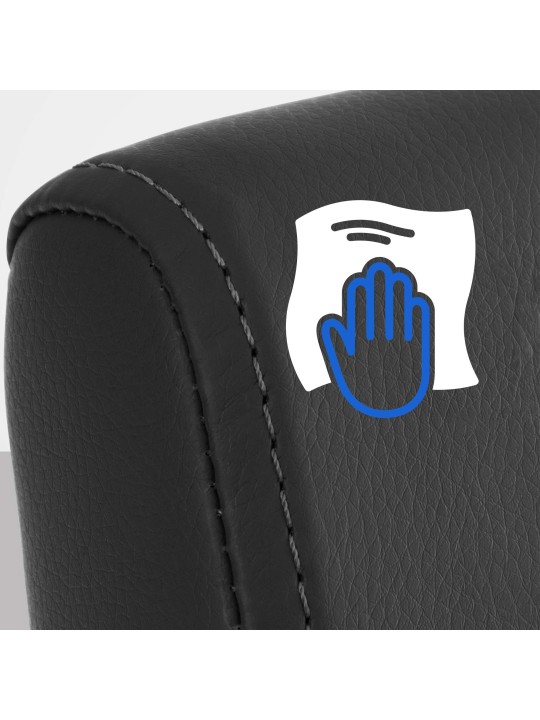 Chaise de salle à manger Colmar, noir Chaise de salle à manger Colmar, noir