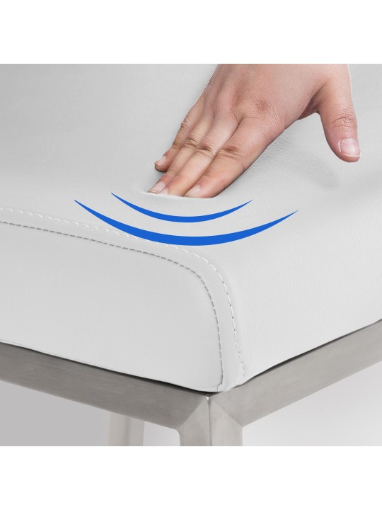 Chaise de salle à manger Colmar, blanc Chaise de salle à manger Colmar, blanc