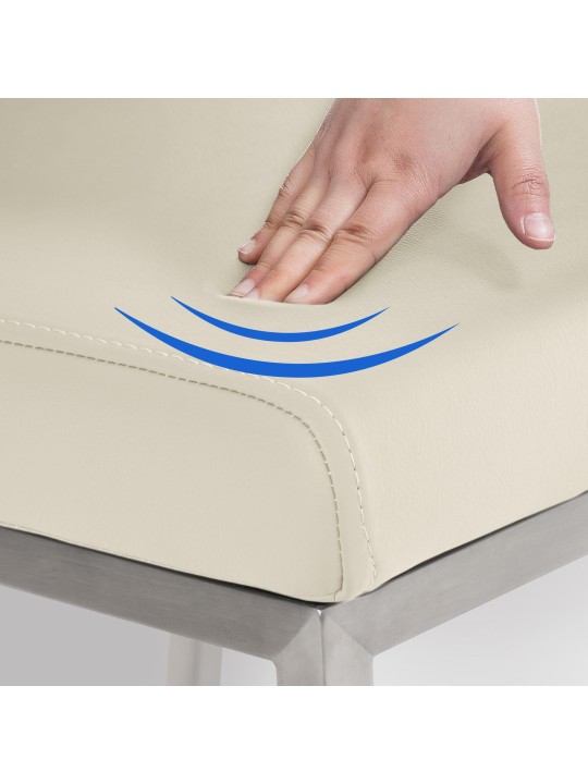 Chaise de salle à manger Colmar, crème