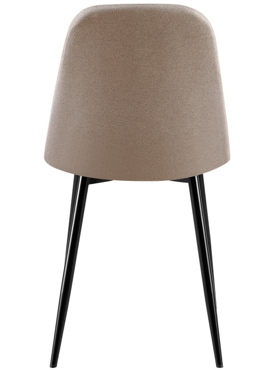 Chaise Giverny tissu, gris