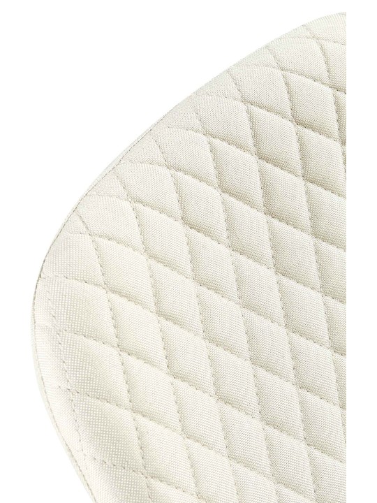 Chaise Giverny tissu, crème