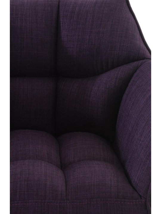 Tabouret de bar Damaso E tissu, lilas Tabouret de bar Damaso E tissu, lilas