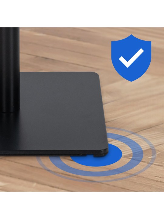 Lot de 2 tabourets de bar tissu Damaso, turquoise