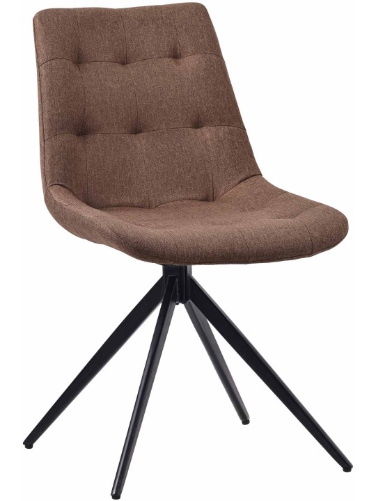 Chaise de salle à manger tissu Merna, taupe Chaise de salle à manger tissu Merna, taupe