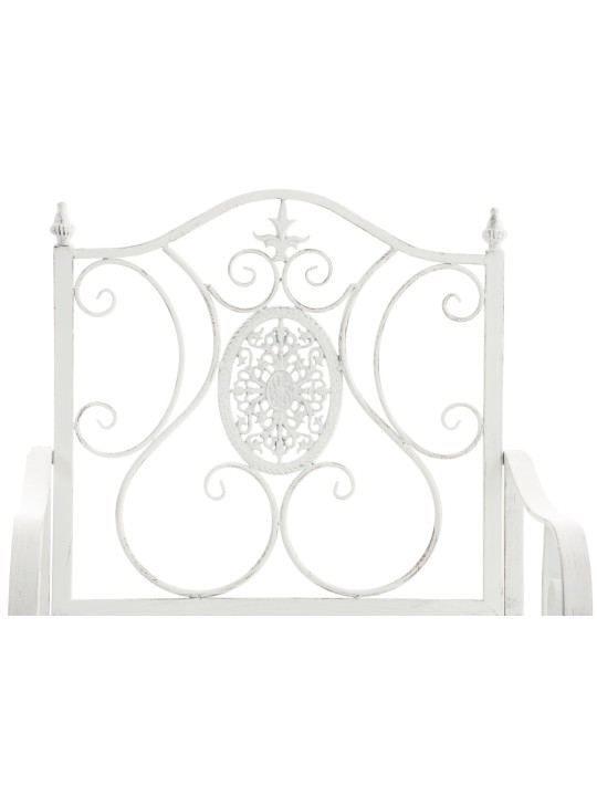 Lot de 2 chaises de jardin Punjab, blanc antique Lot de 2 chaises de jardin Punjab, blanc antique