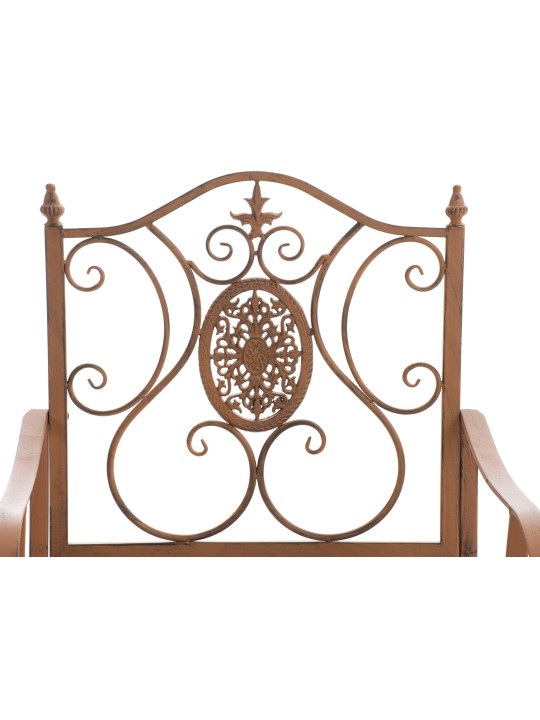 Lot de 2 chaises de jardin Punjab, brun antique Lot de 2 chaises de jardin Punjab, brun antique