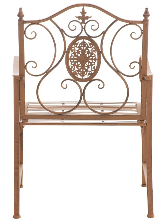 Lot de 2 chaises de jardin Punjab, brun antique Lot de 2 chaises de jardin Punjab, brun antique