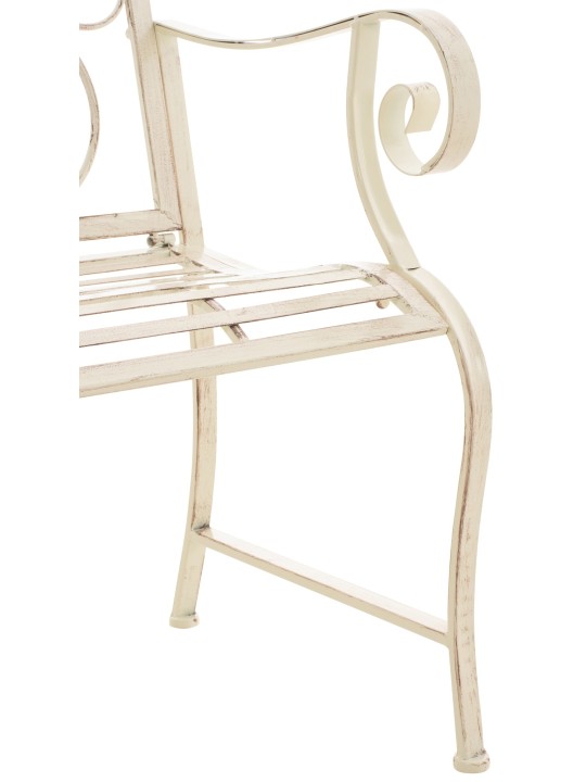 Lot de 2 chaises de jardin Punjab, crème antique Lot de 2 chaises de jardin Punjab, crème antique