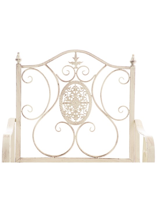 Lot de 2 chaises de jardin Punjab, crème antique Lot de 2 chaises de jardin Punjab, crème antique