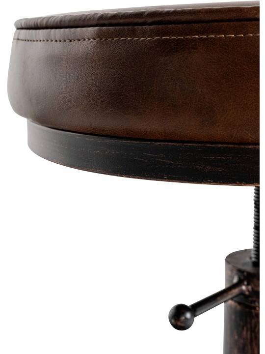 Tabouret Destin, bronze