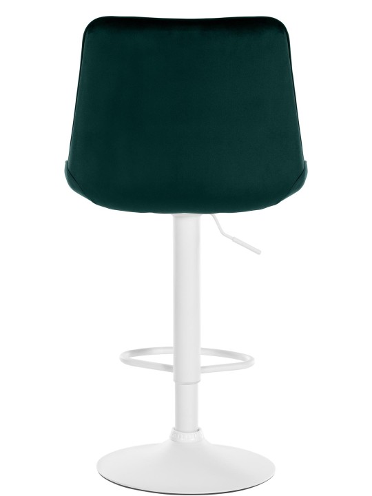 Tabouret de bar Toni velours, vert