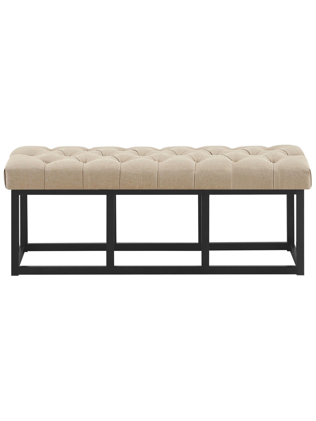Banc Amun tissu B120, taupe