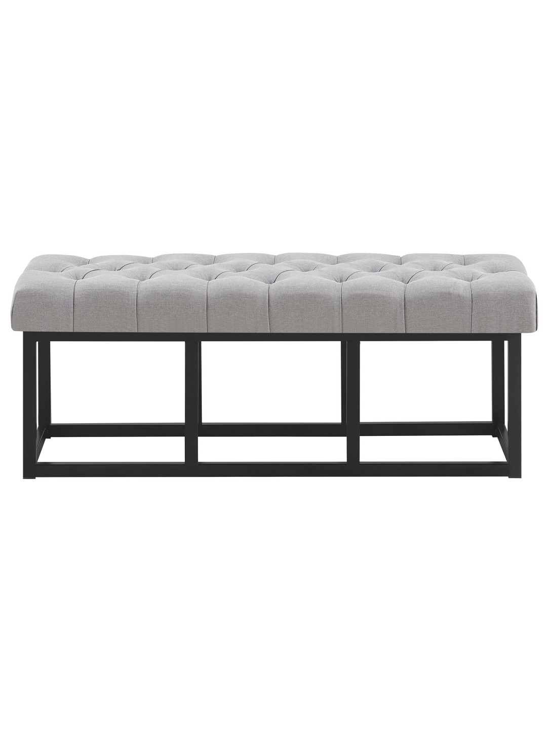 Banc Amun tissu B120, gris