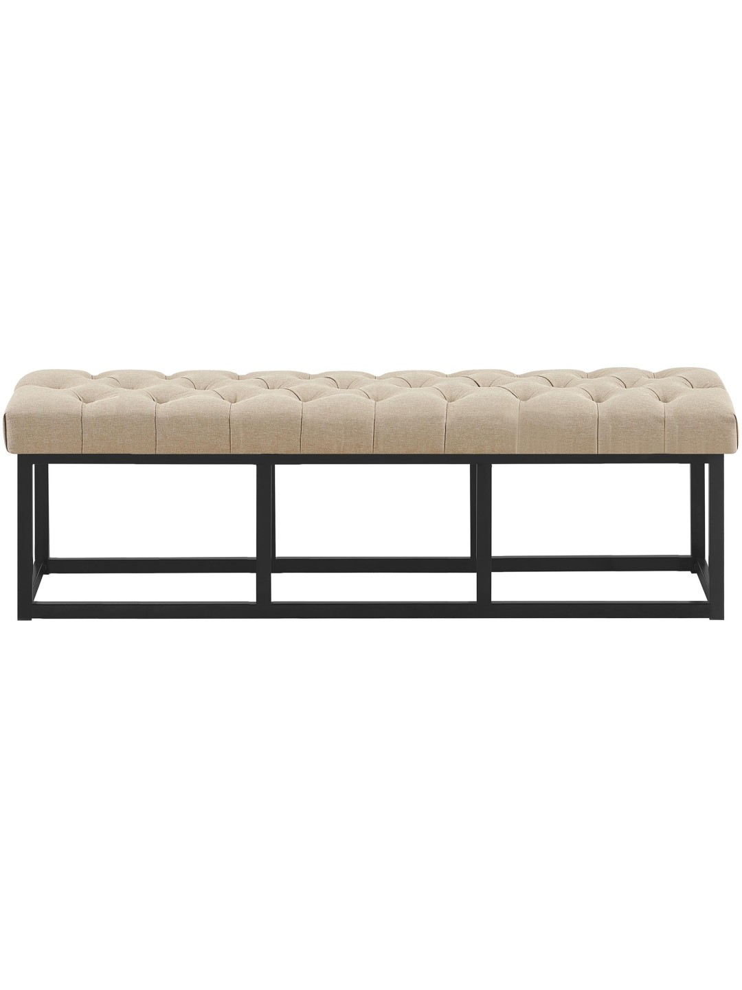 Banc Amun tissu B150, taupe